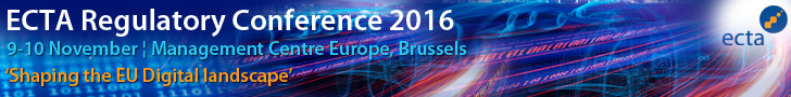 ECTA Regulatory Conference 2016 - 9-10 November, Brussels